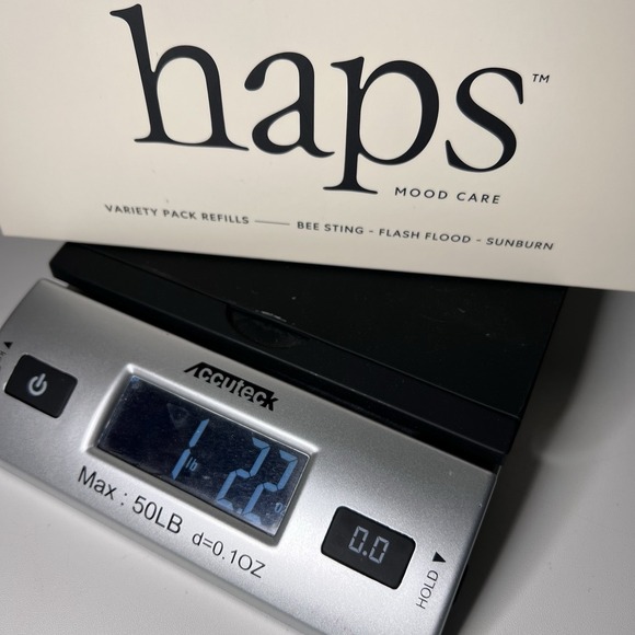 Haps Votive Set Of 3 Dented Candle Refills Mood Care New In Box - Picture 10 of 10